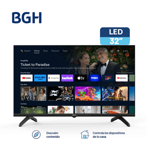 Smart Tv Bgh 32 B3225g5a Hd Hdmi Android