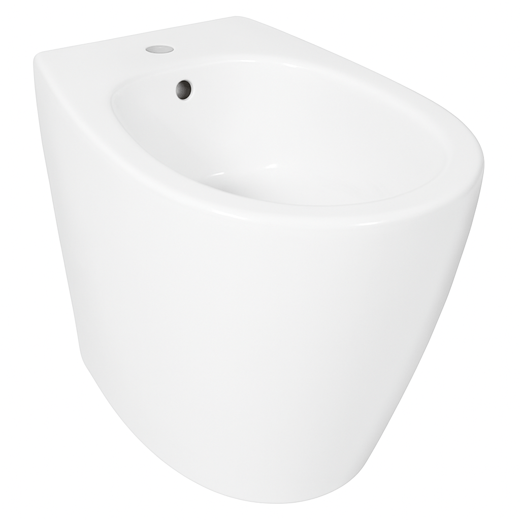 Bidet 1 Agujero con transferencia Nova Krumm Blanco