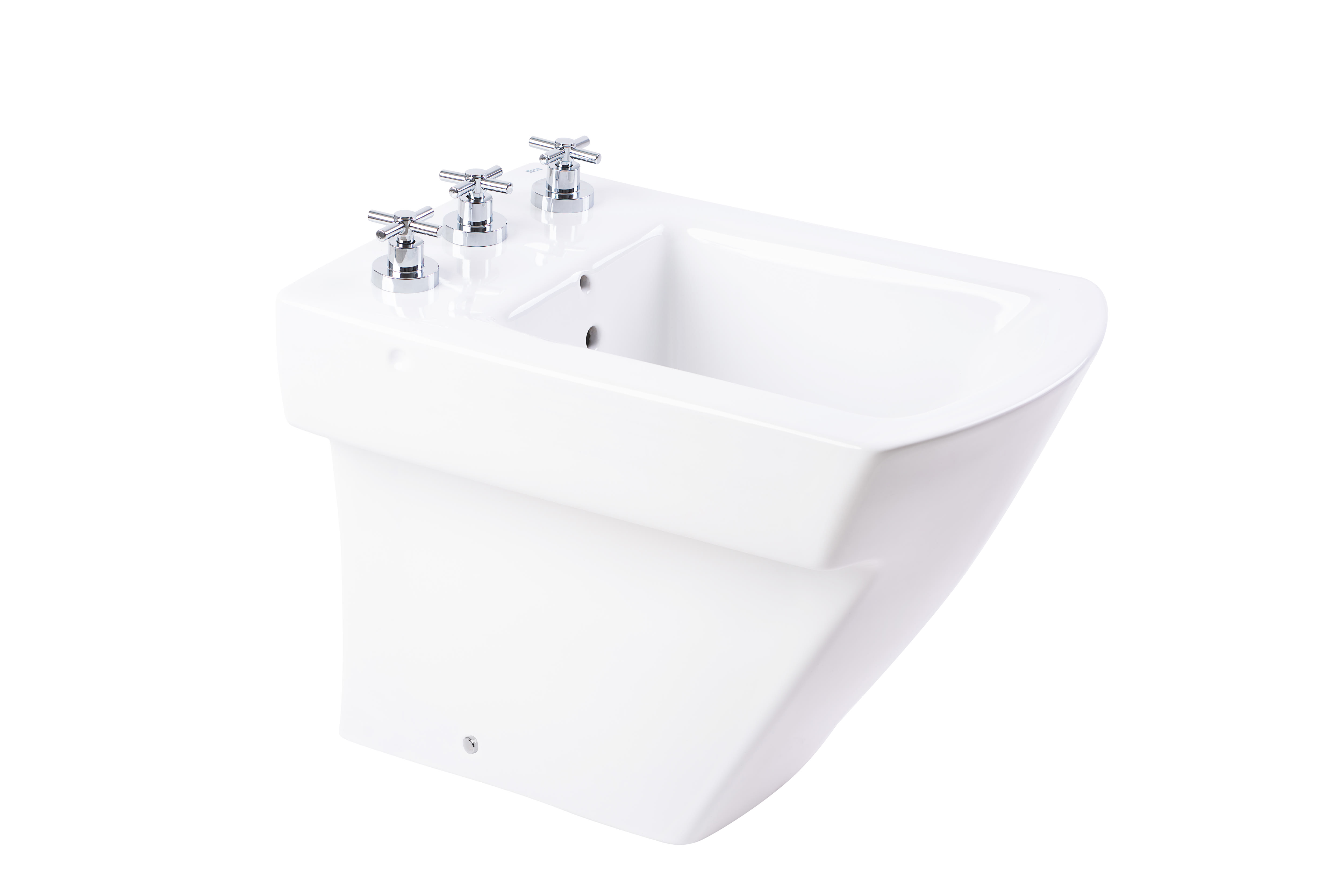 Bidet 3 Agujeros Roca Hall Blanco