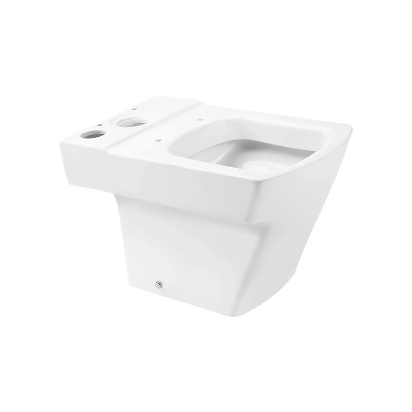 Inodoro Largo Roca Hall con salida dual Blanco