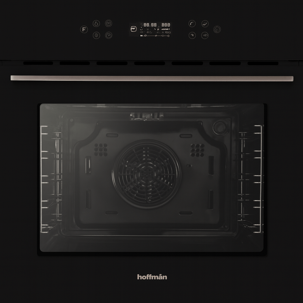 Horno Eléctrico Digital Hoffman Convección Negro - Funcionalidad Air Fryer 70Lts