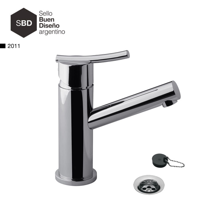 Grifería de Lavatorio Bajo Monocomando FV Libby Cromo