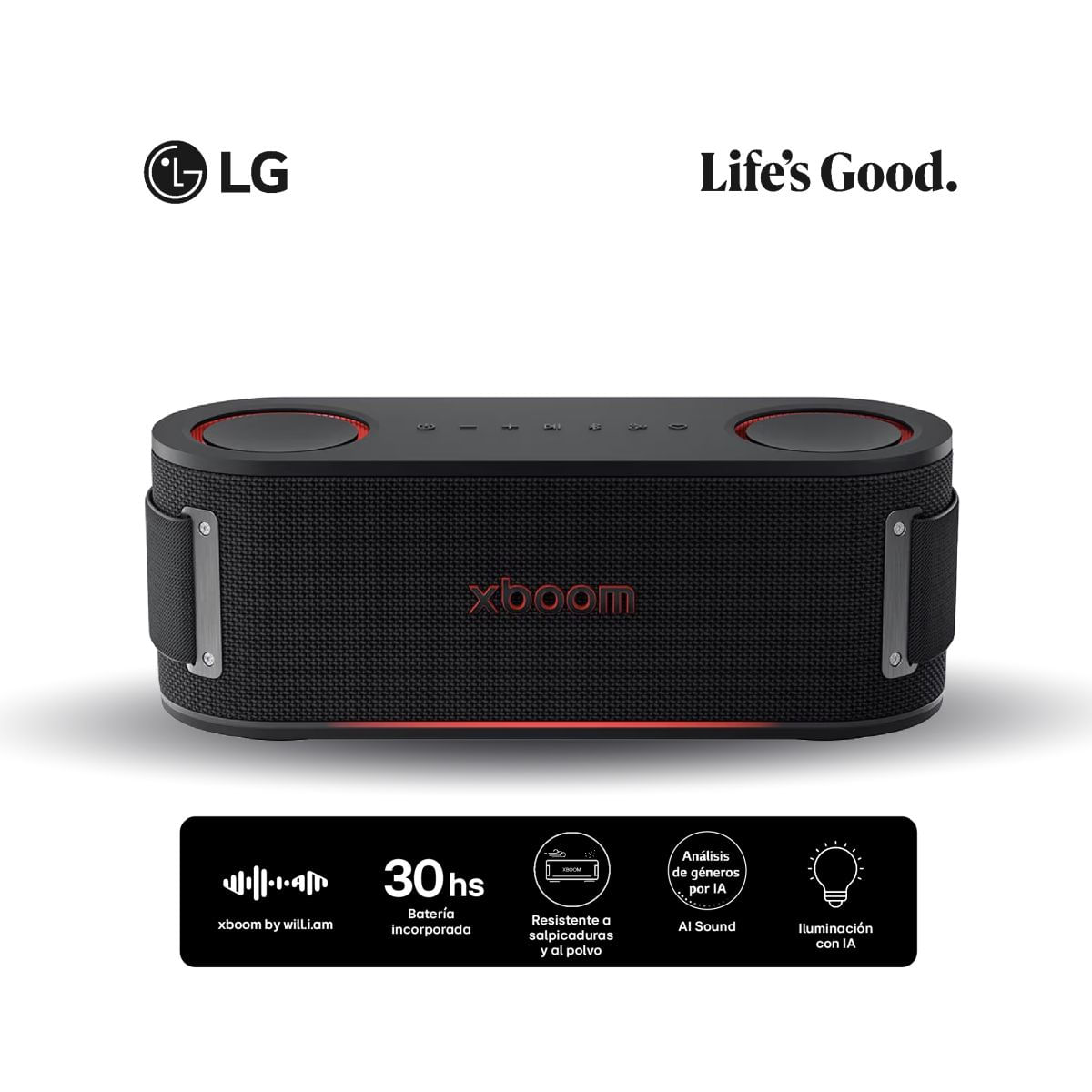 Parlante Portátil LG Xboom Bounce 30w Bt