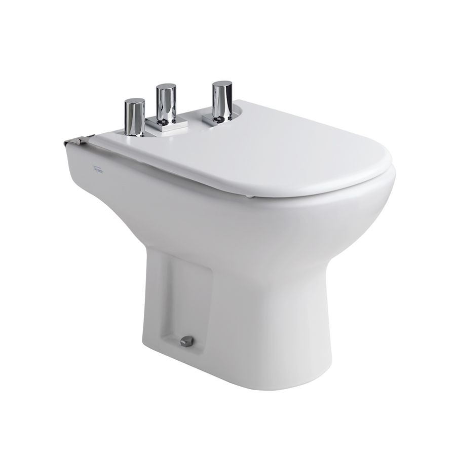 Bidet 3 Agujeros Ferrum Bari Blanco