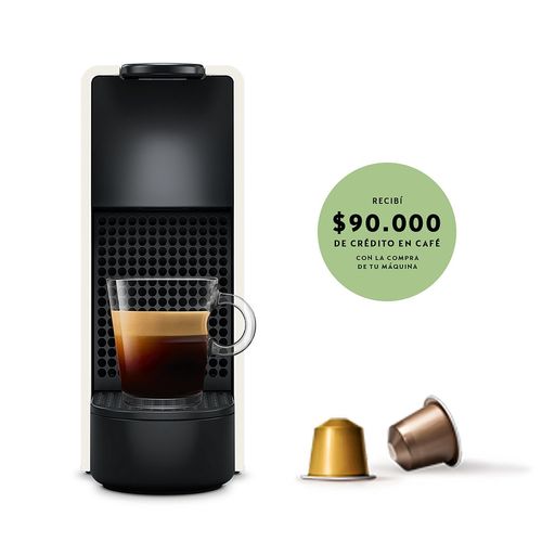 Cafetera  Nespresso Essenza Mini White C30-Ar-Wh-Ne