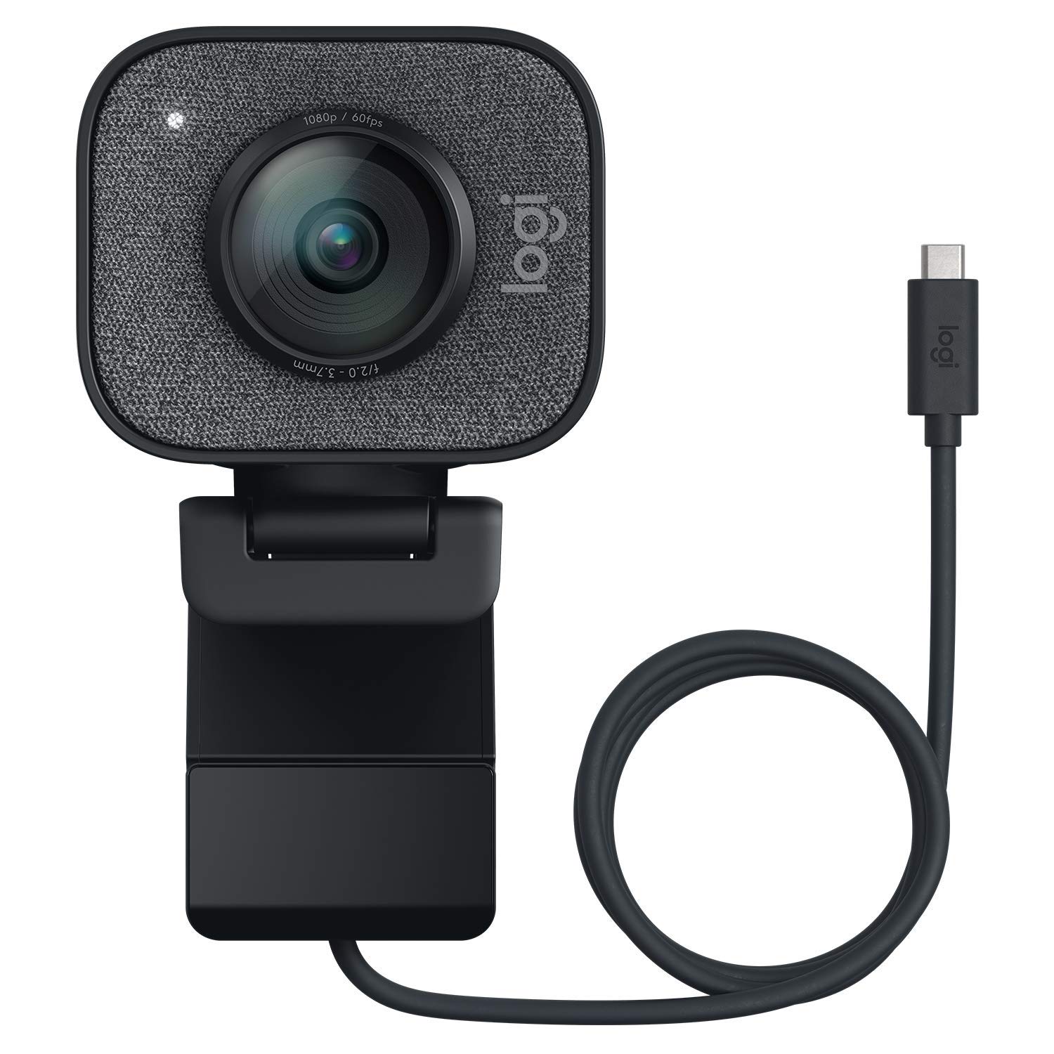 Logitech StreamCam 1080P HD 60fps Cámara web de transmisión Full HD con USB-C y micrófono integrado