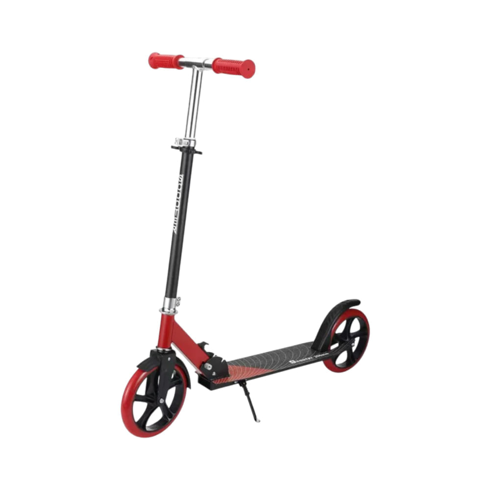 Monopatín urbano metal plegable Randers Rojo