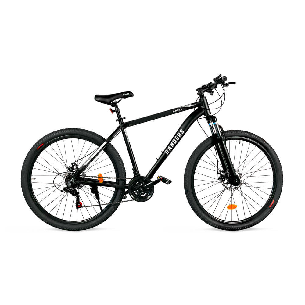 Bicicleta MTB 21V R29 Randers KAWILL Negro Blanco Talle L