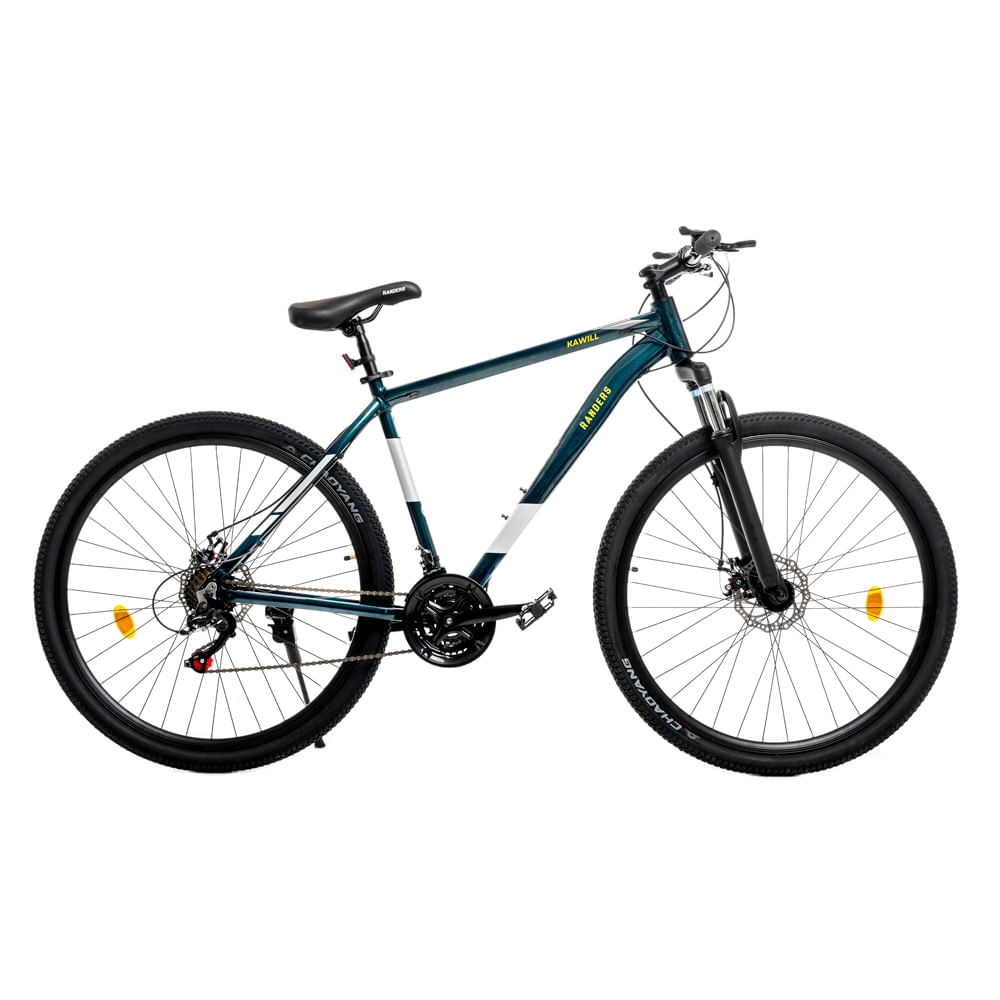 Bicicleta MTB 21 Vel.Randers  KAWILL Verde Amarillo  Talle L