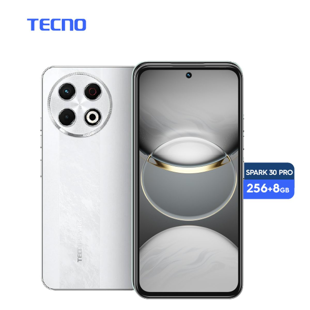 Celular Tecno Spark 30 Pro White 8/256gb 6.78"