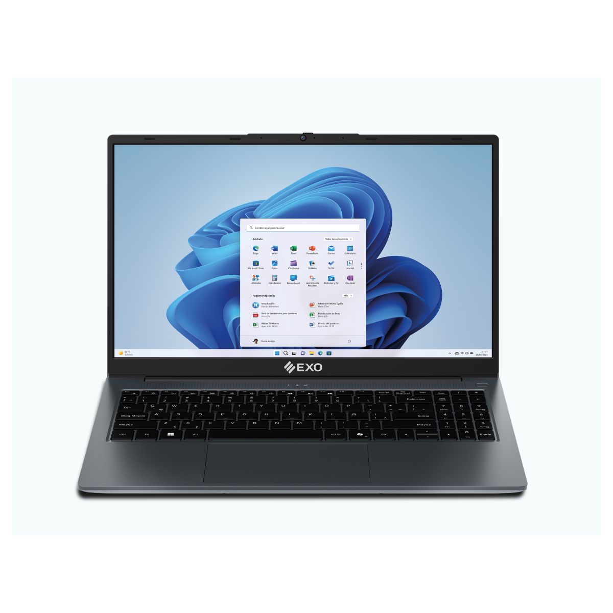 Notebook Exo R68 R5 15.6"Fhd 8/512gb Ssd W11