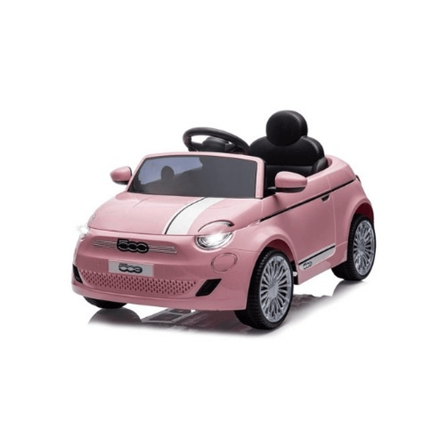 Auto a batería Fiat 500 Infanti rosa