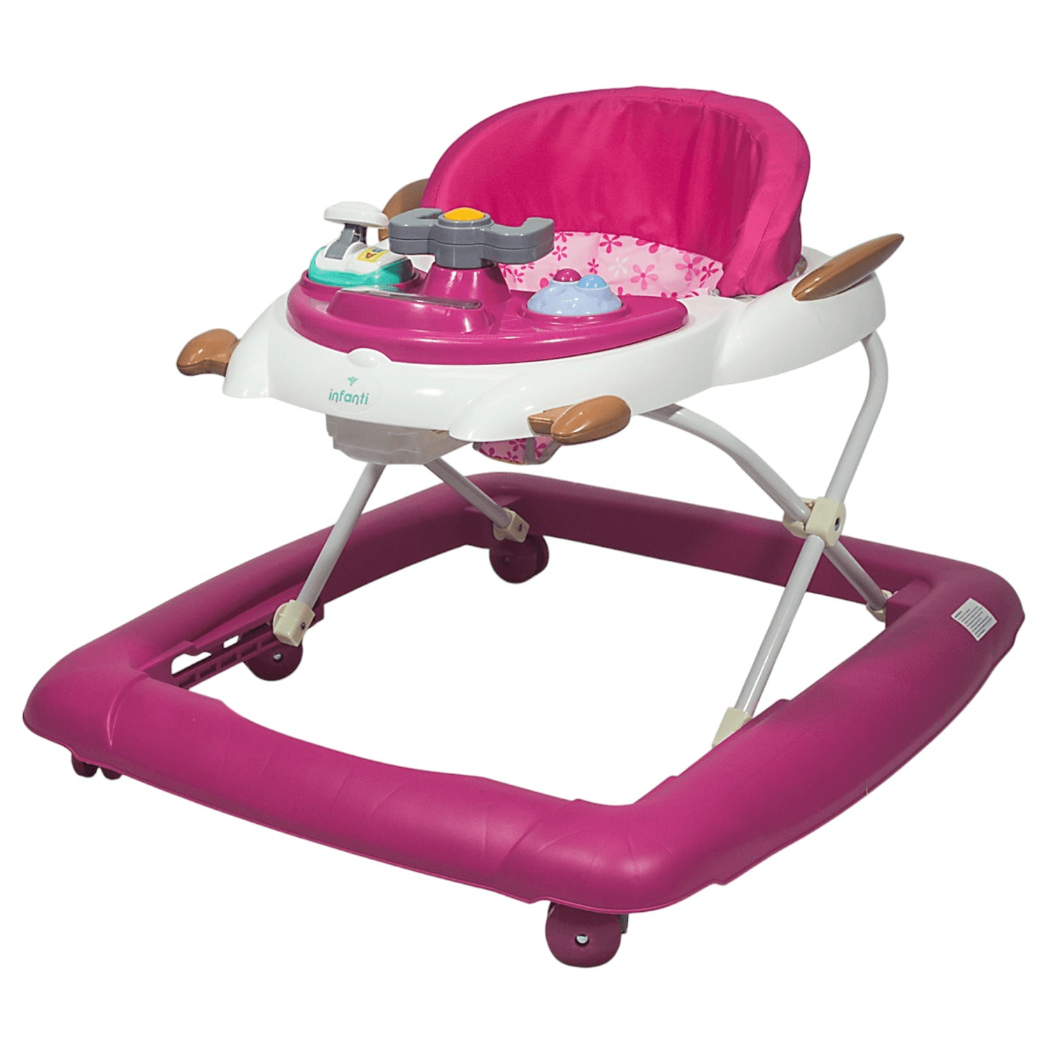 Andador Espacial con sonidos Infanti rosa