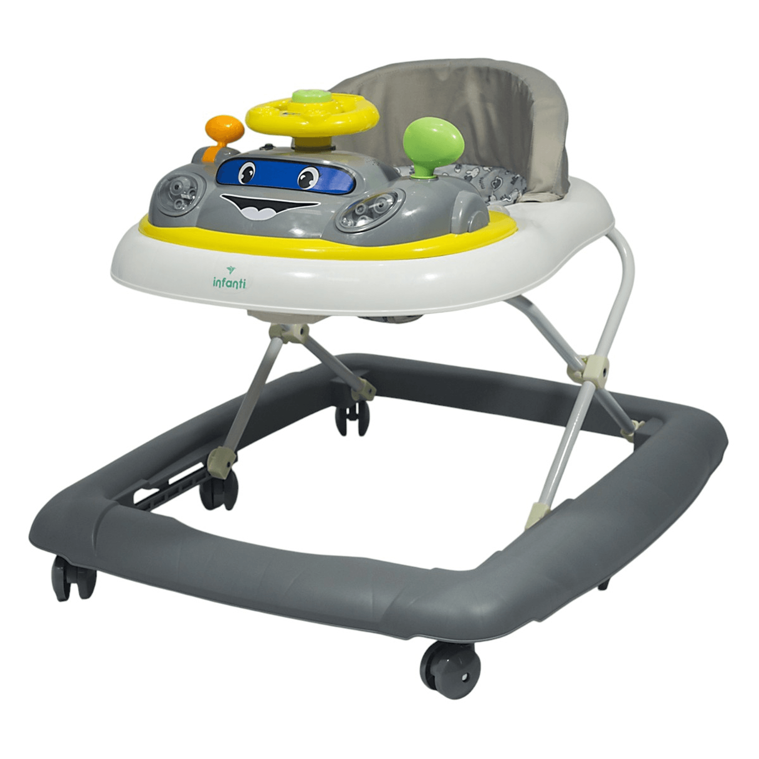 Andador Autito con luces y sonidos Infanti gris