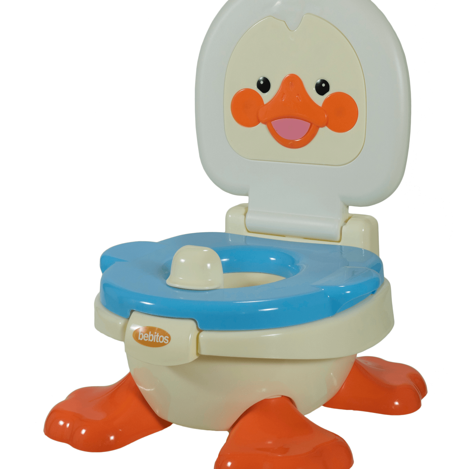 PELELA PATO 3 EN 1 COLOR CELESTE BEBITOS