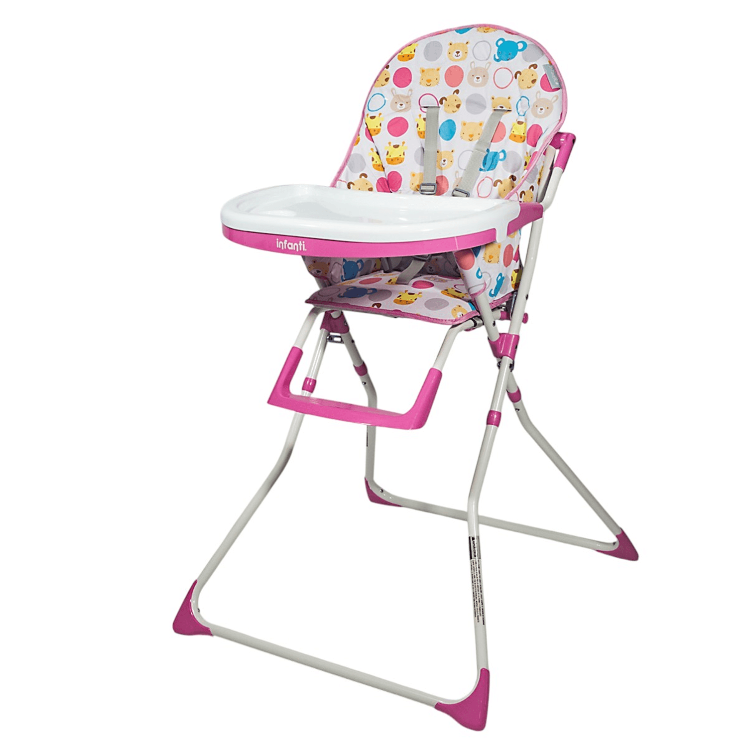 Silla de comer Candy Rosa Pet Infanti