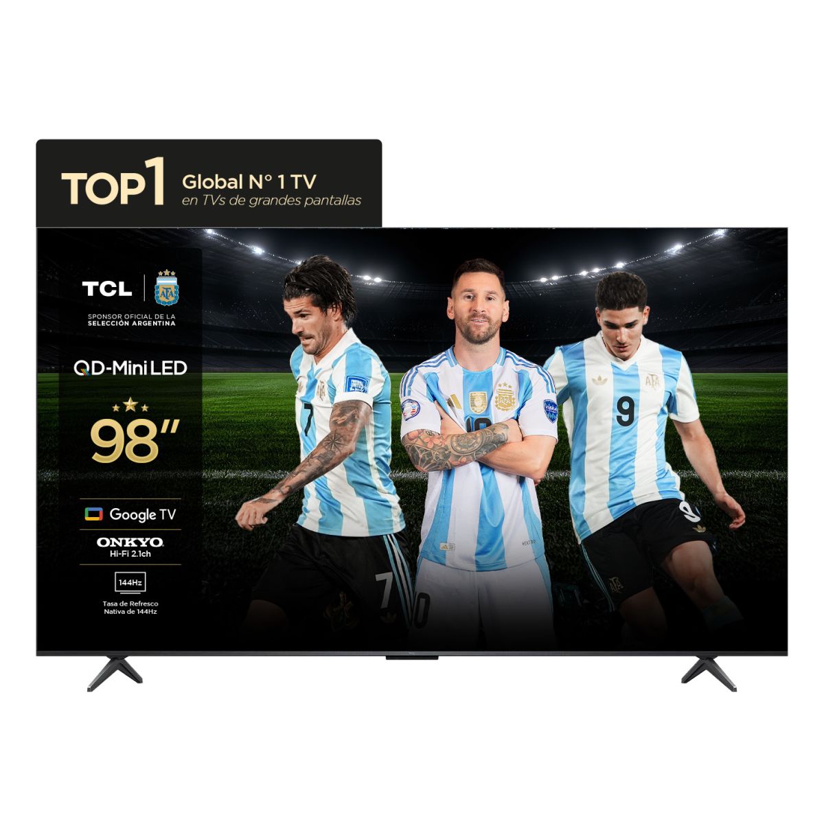 Smart Tv TCL 98 98c6k Miniled 4k Hud Google Tv 144hz