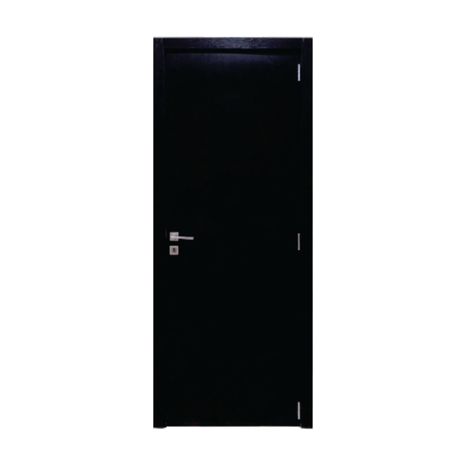 Puerta Interior Elite Ébano PVC 80/9 M/Madera GROMANTI