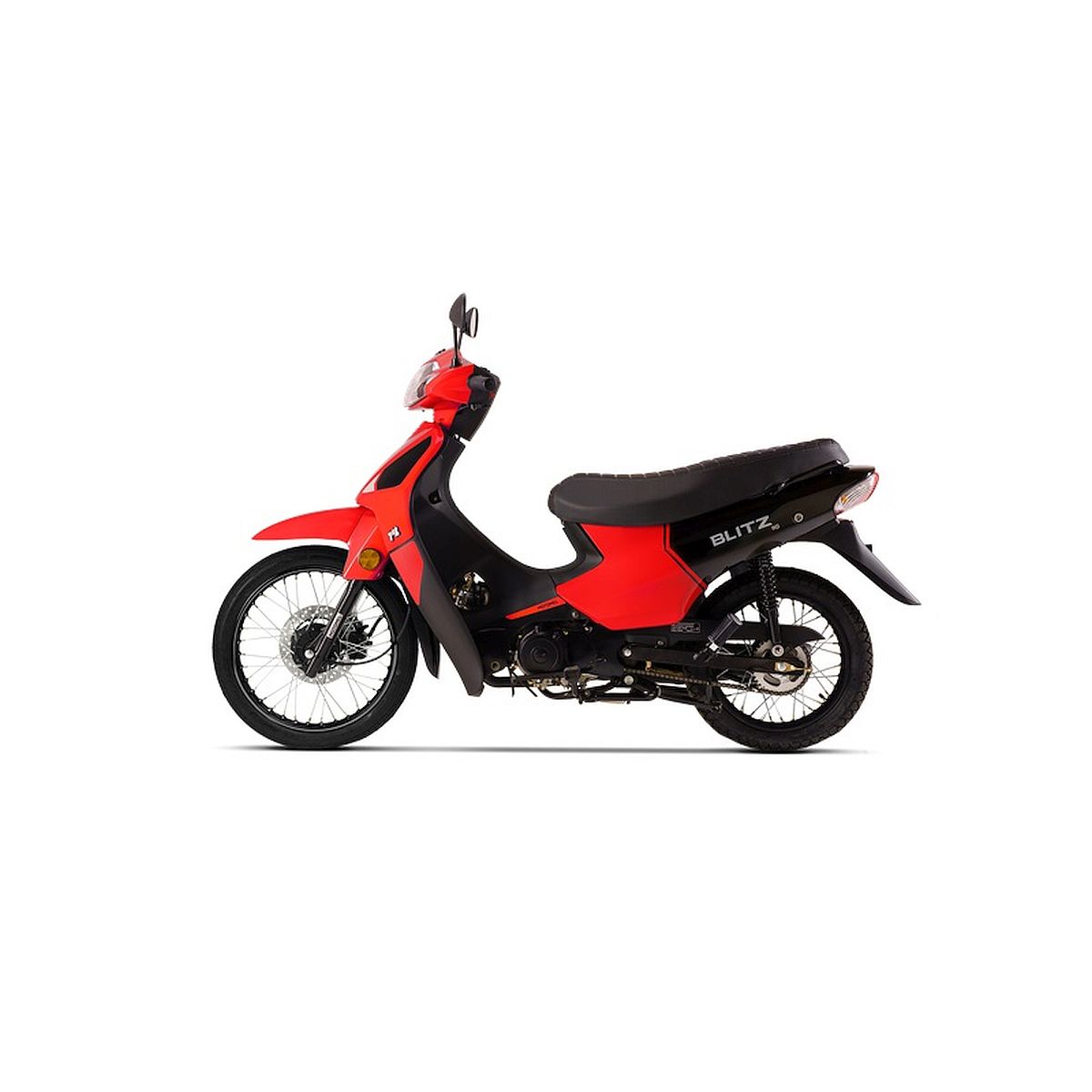 Motocicleta Motomel Blitz 110 Base One V8-B110 F/D Rojo Ln