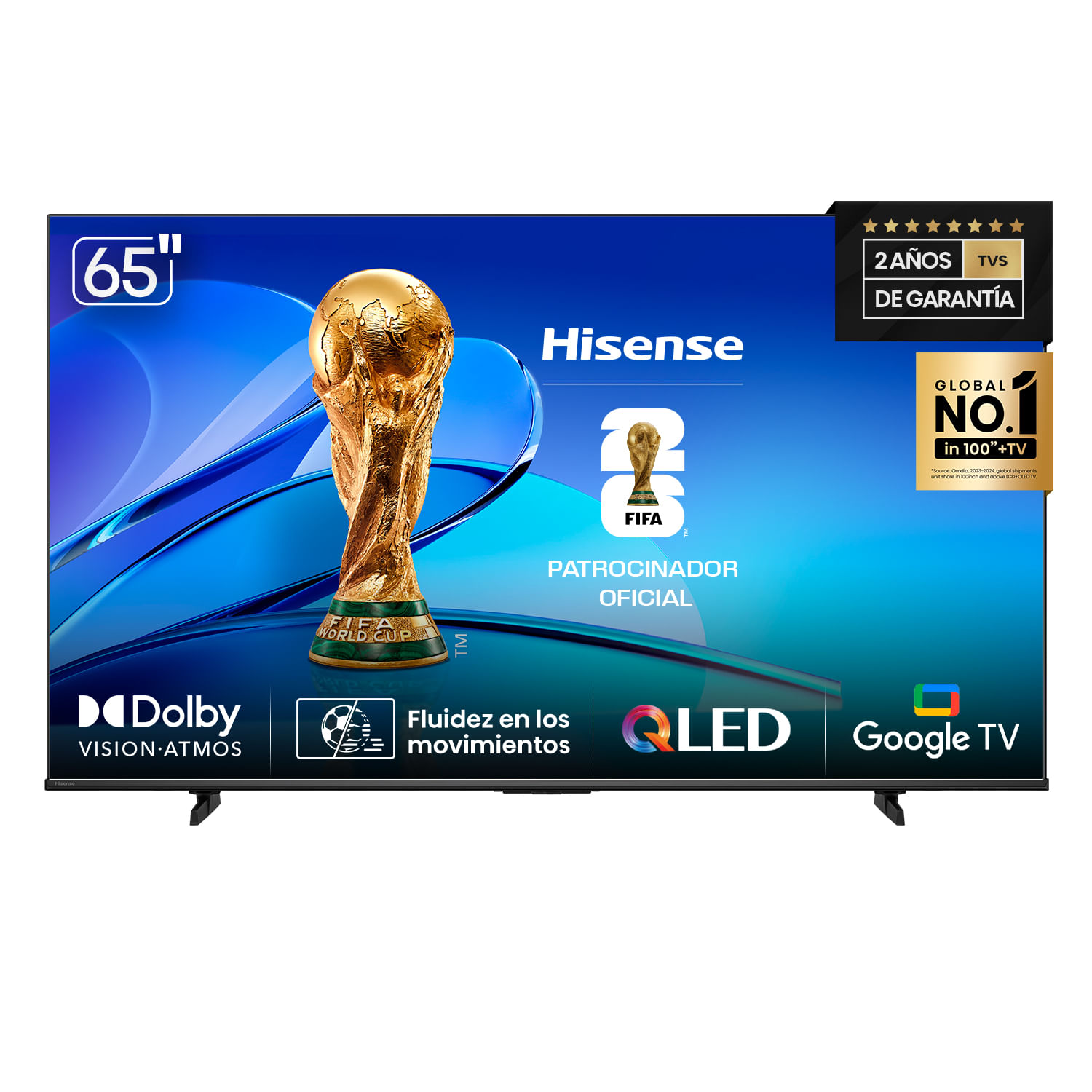 Smart Tv Hisense 65 9165q6n Qled 4k Bt Usb Google