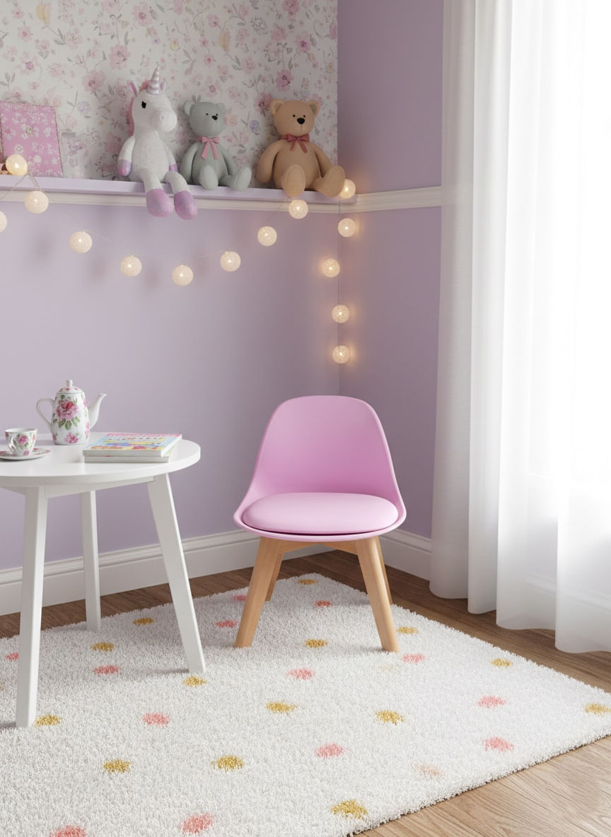 Silla Tulip Barulich Infantil Rosa