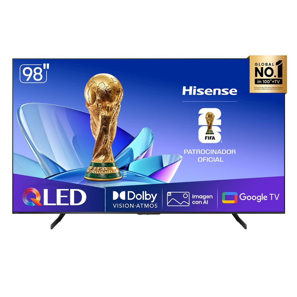 Smart tv Hisense 98 9498q6qg Qled 4k Bt Google