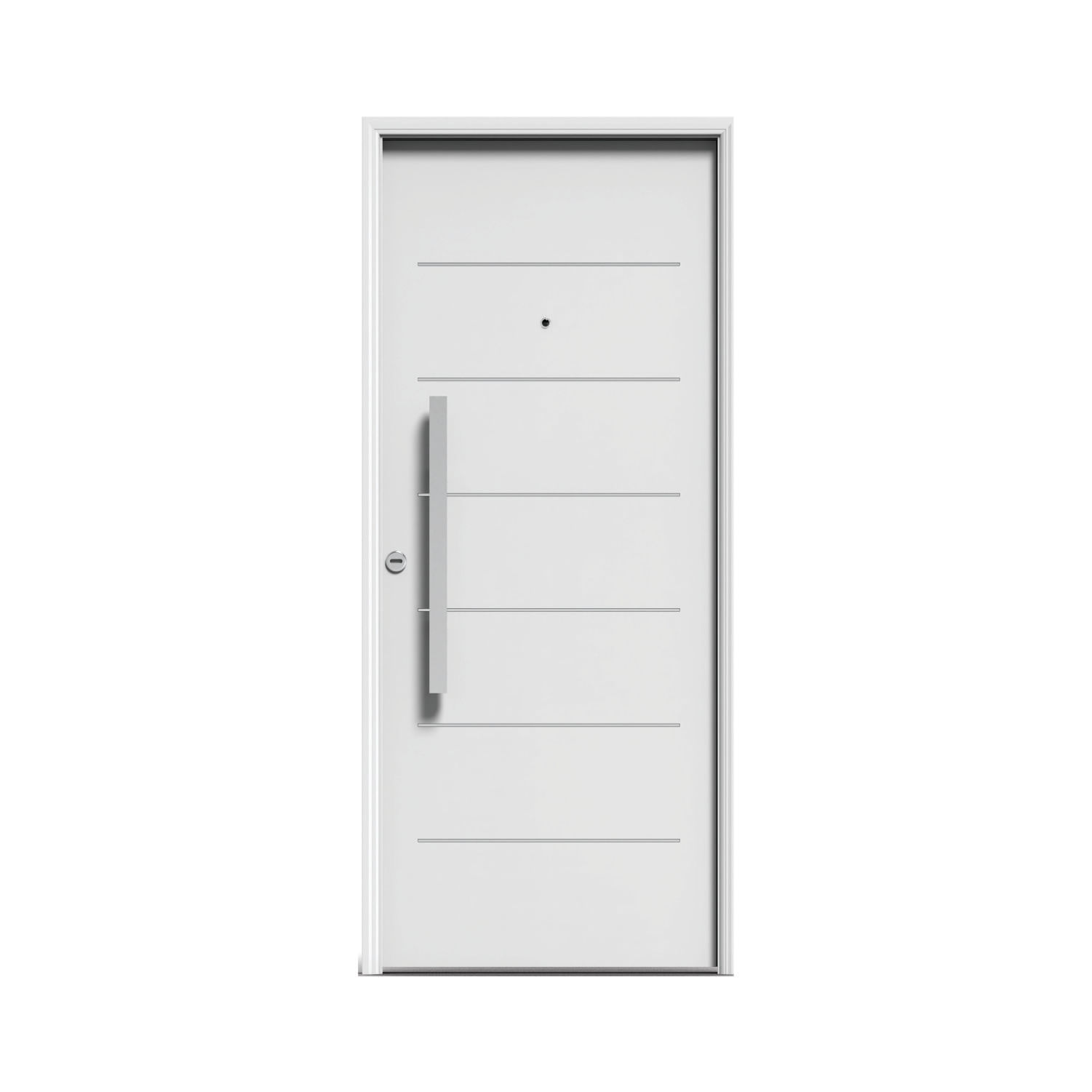 Puerta Exterior 24 Imperia c/Barral Blanca 80x200  PAVIR