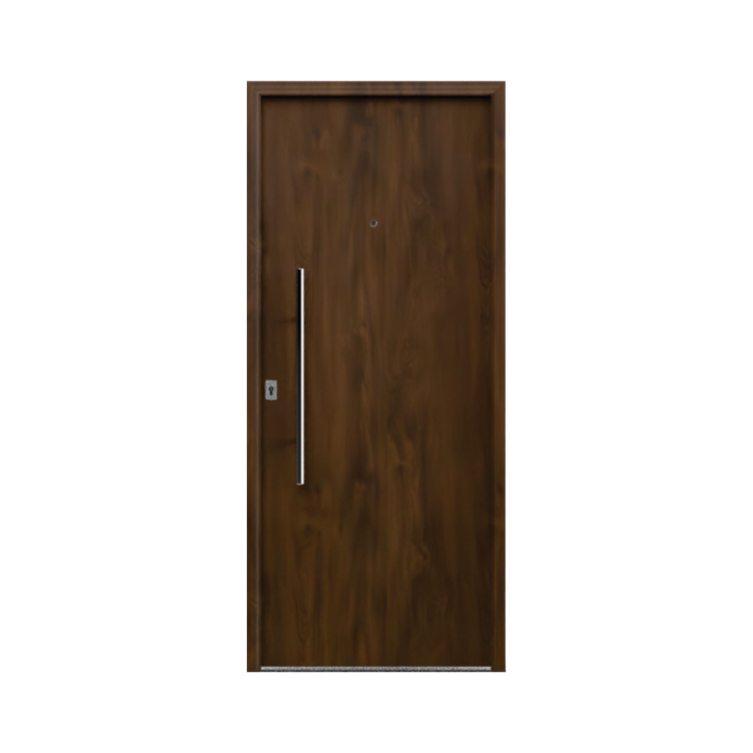 Puerta Exterior 49 Lisa c/Barral Caoba 80x200  PAVIR