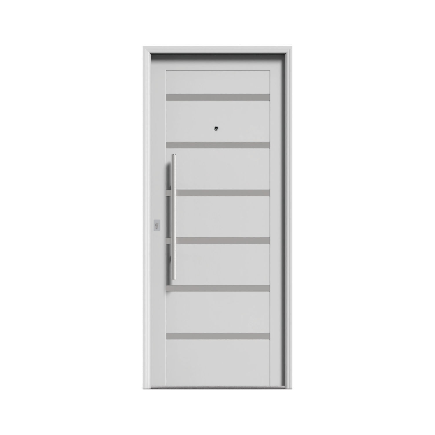 Puerta Exterior 50 Verona c/Barral Blanco Antártida 90x200  PAVIR