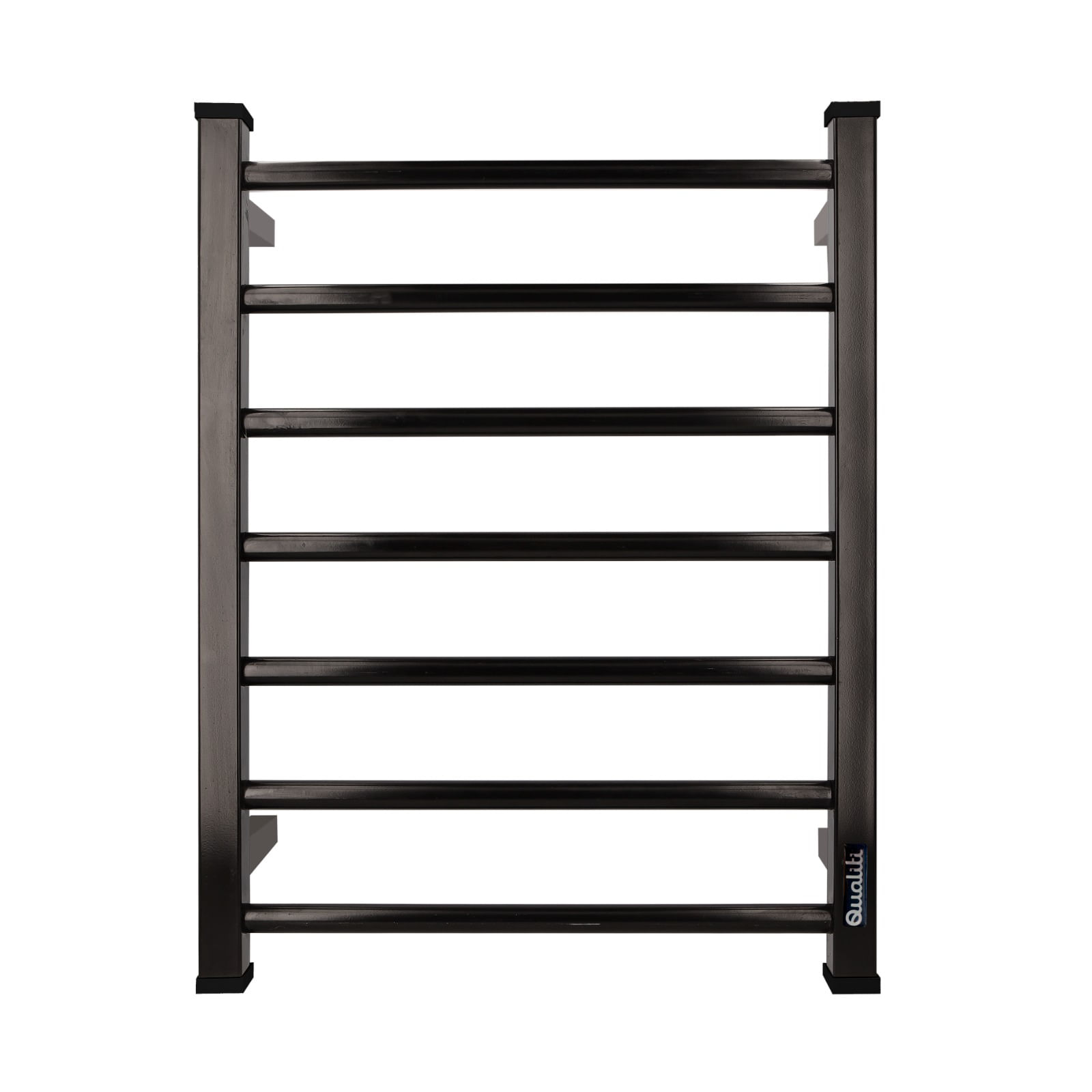 Toallero Calefactor Qualiti® Caro Bagno – Negro 90W | 7 Barrales