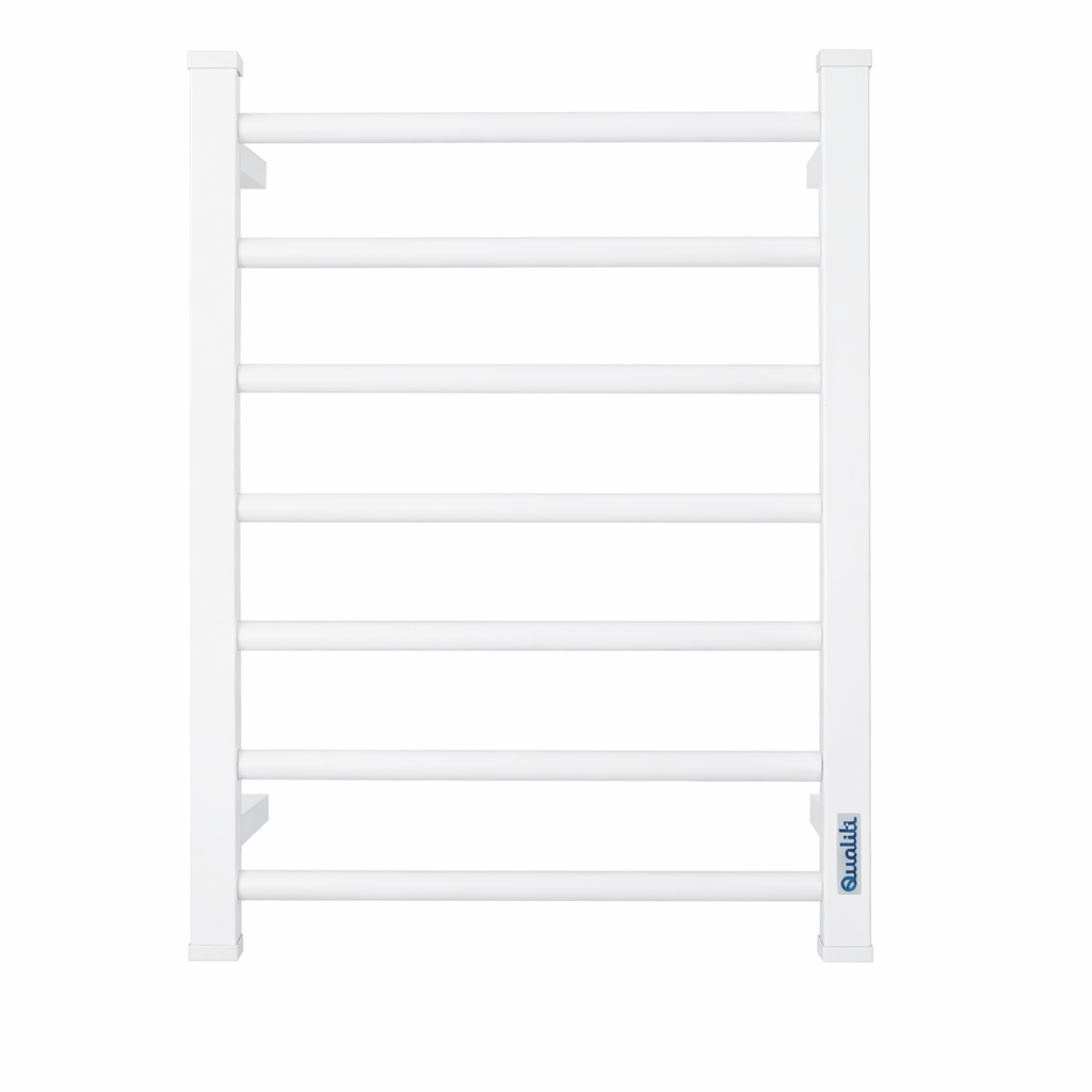 Toallero Calefactor Qualiti® Caro Bagno – Blanco 90W | 7 Barrales