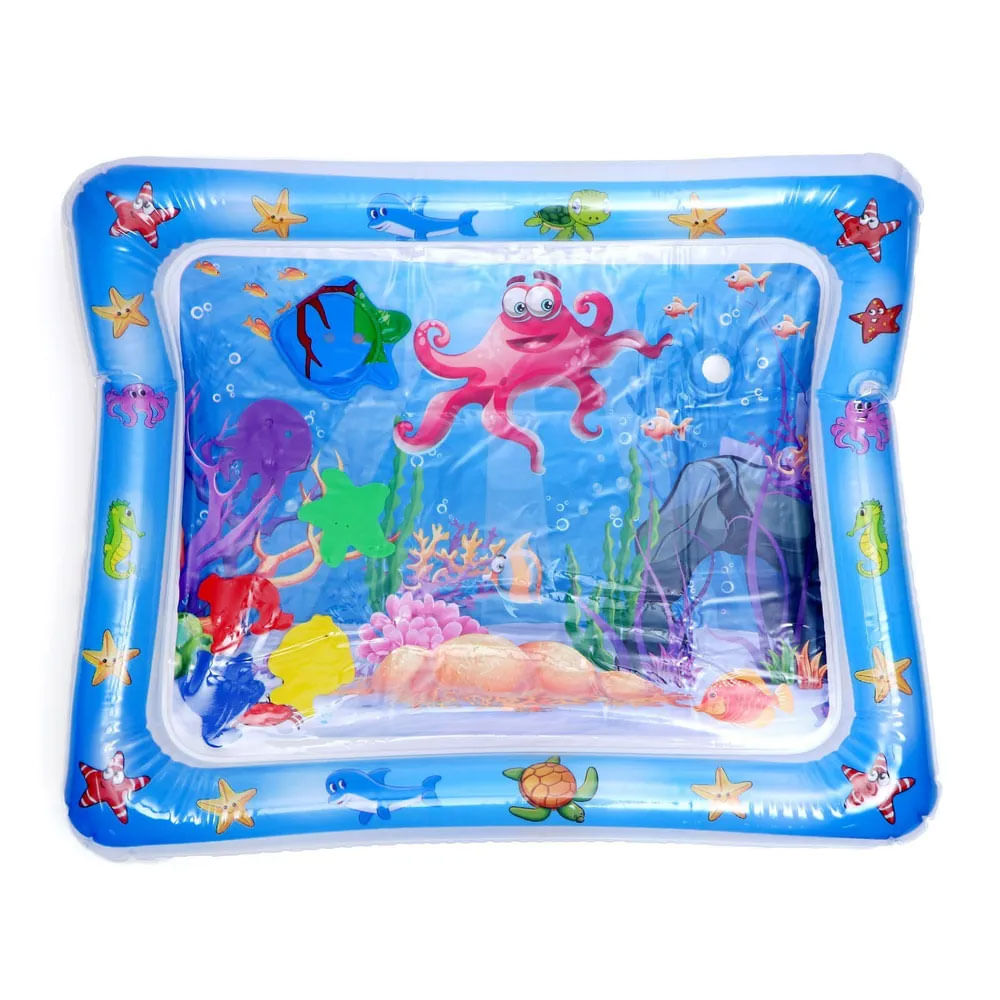 Alfombra de agua 121 Bebesit Pulpo Celeste