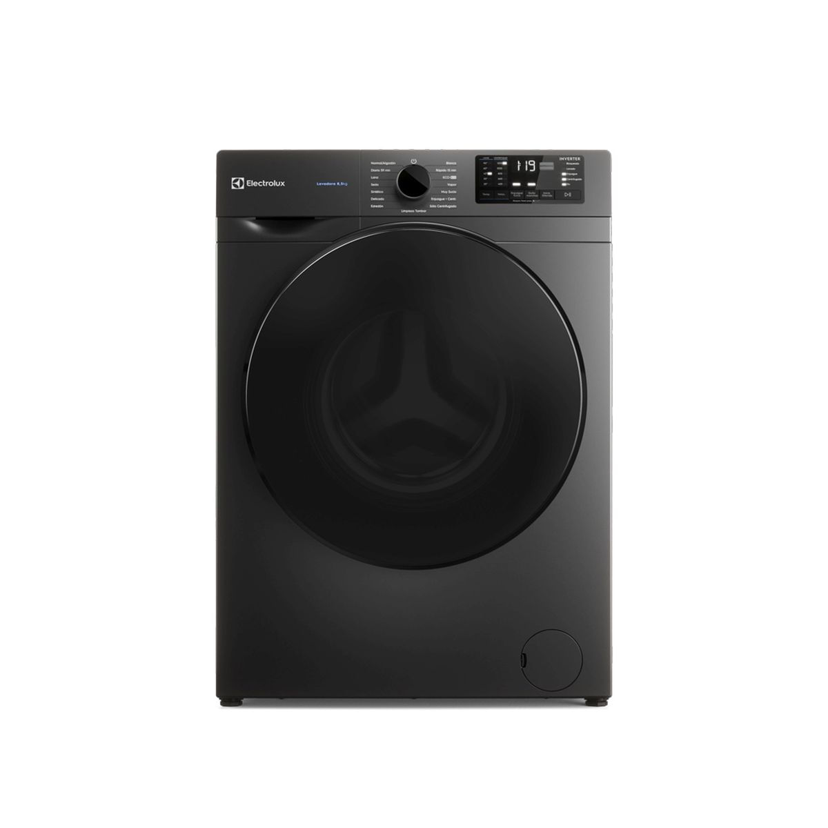 Lavarropas Electrolux 8.5kg Elaf208s 1200rpm Inverter Silver