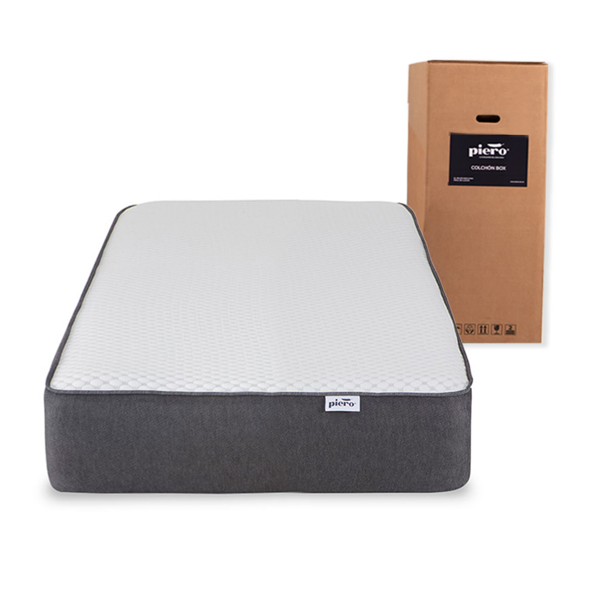Colchó Piero 1P Espuma Box Twin 80x190x21