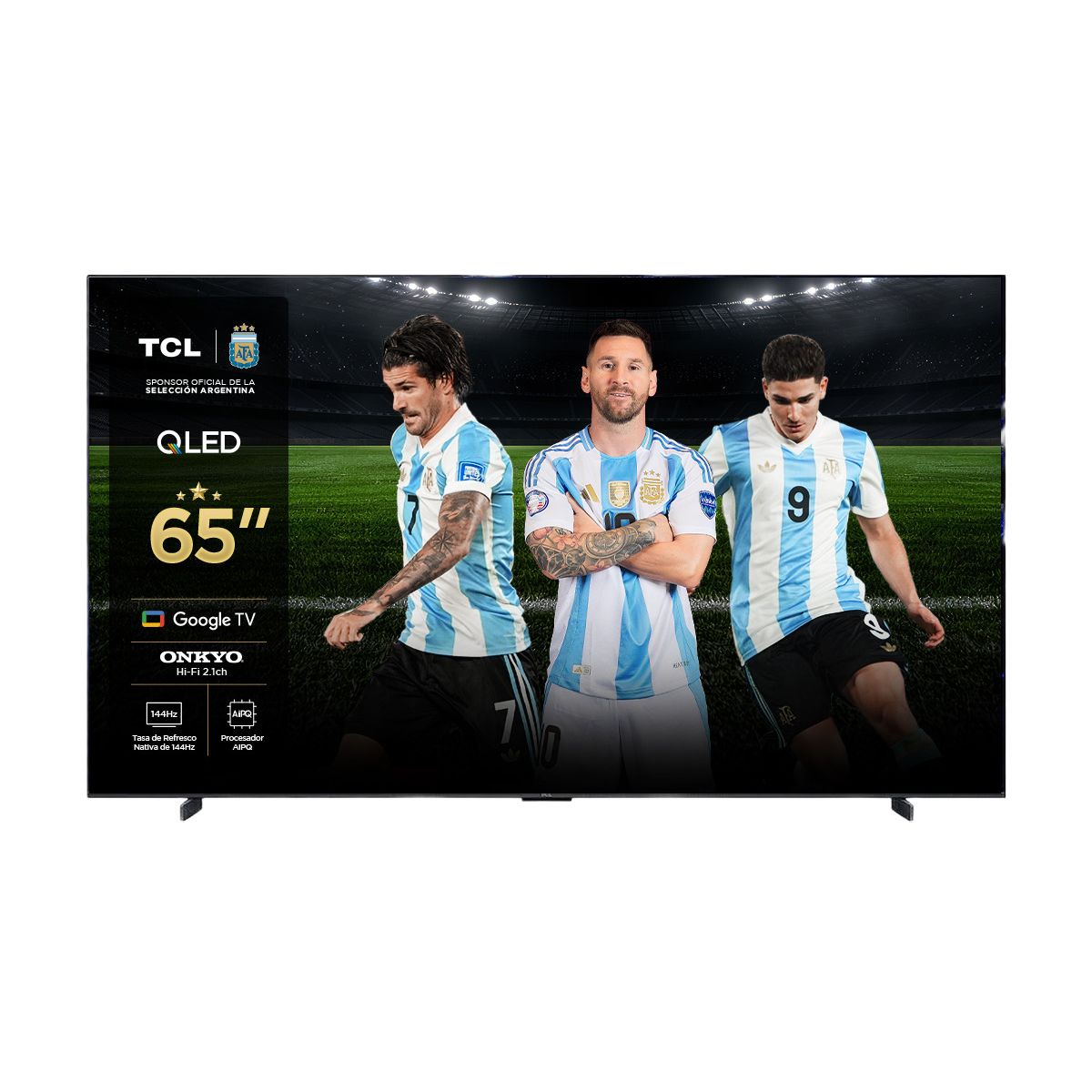 Smart Tv TCL 65 65p8k-F Qled 4k Google Bt Ctrl/Voz 144h