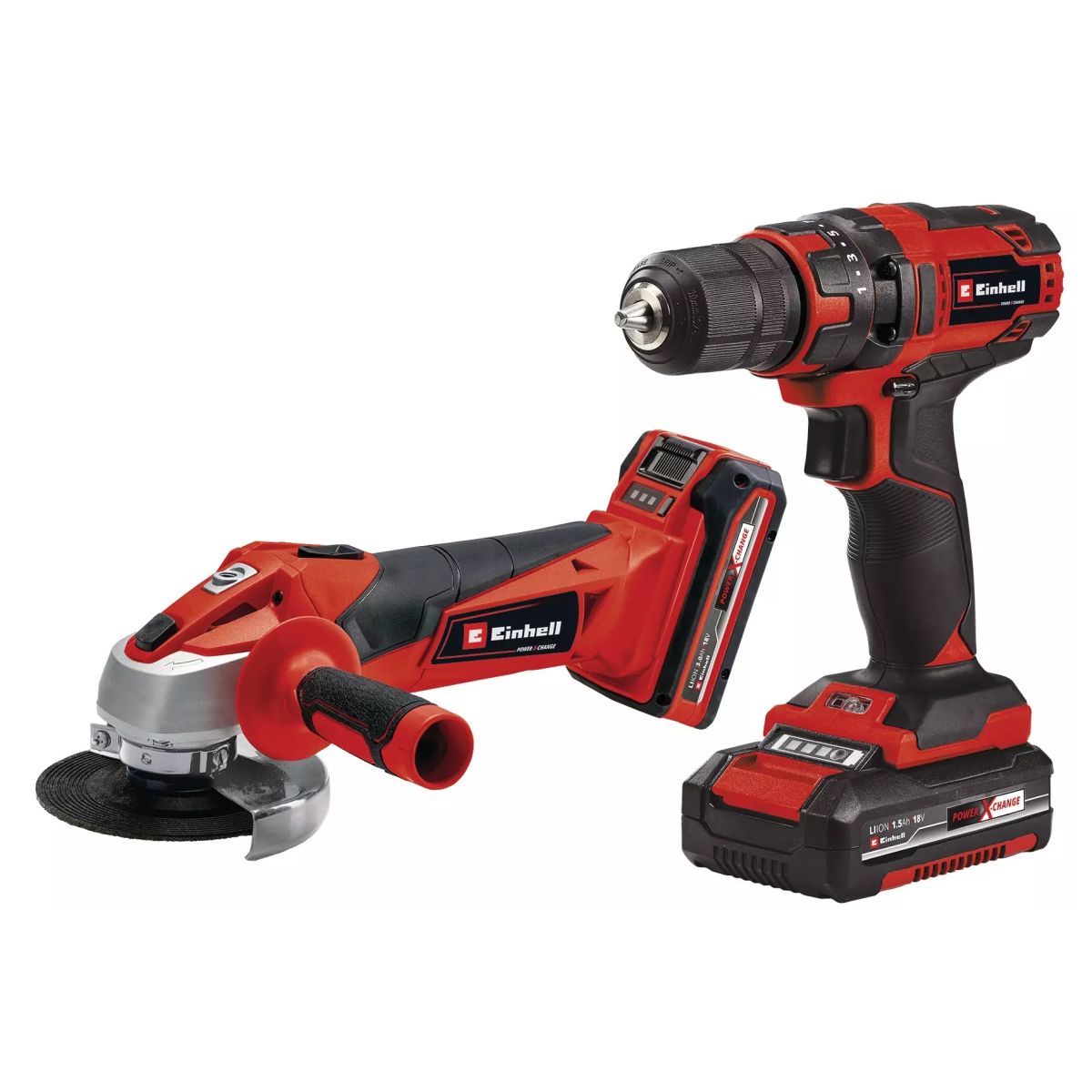 Taladro+Amoladora Einhell  a bat tc-tk18li kit