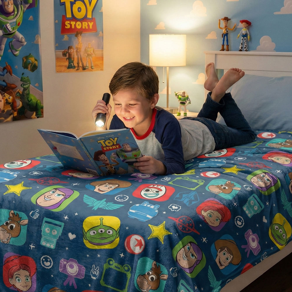 Frazada Super Soft Infantil Toy Story