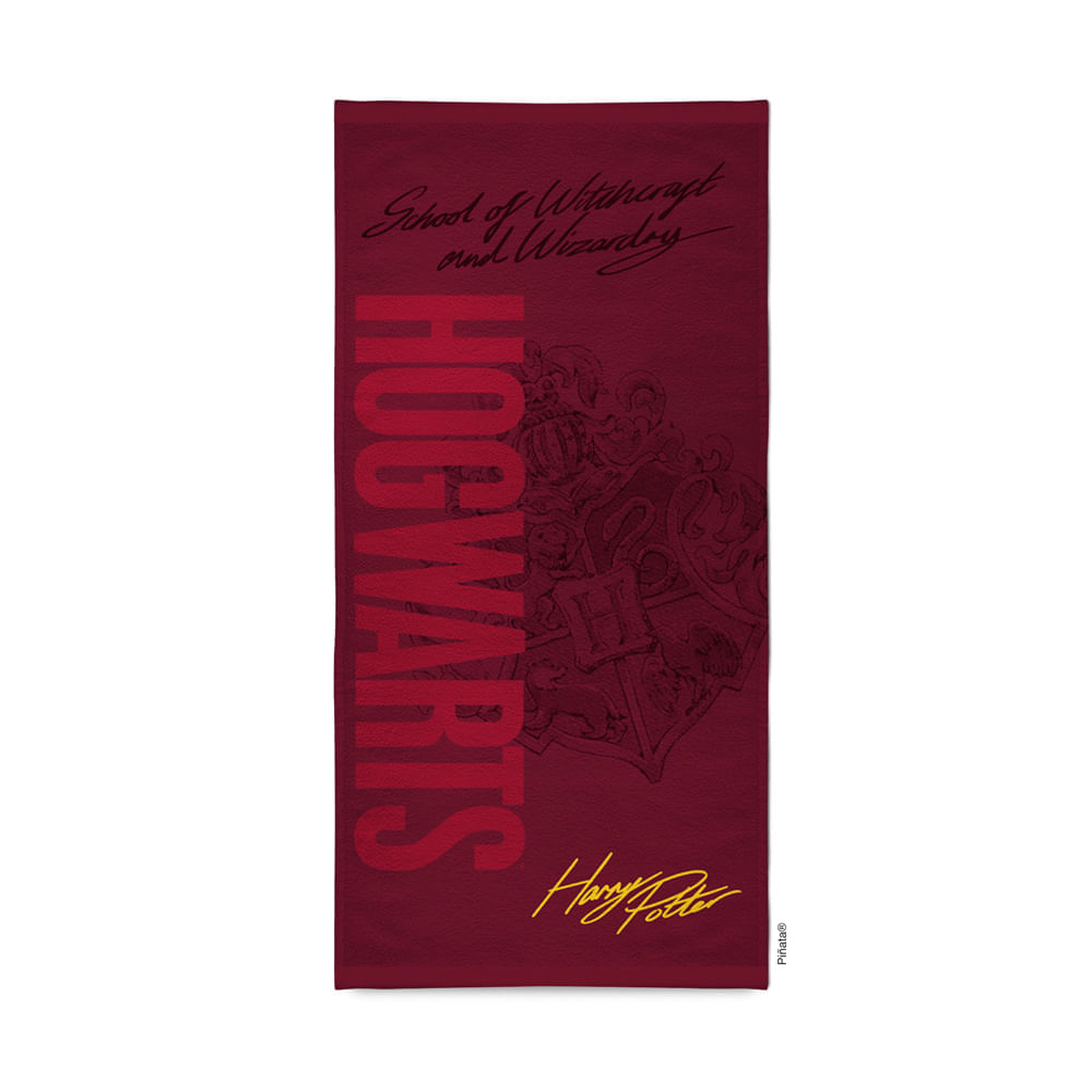 Toallon 70x140 Harry Potter - Howarts