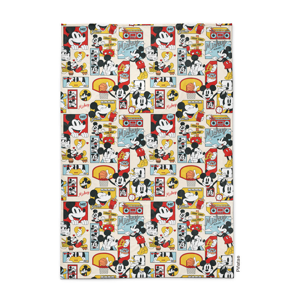 Frazada Super Soft Infantil Mickey