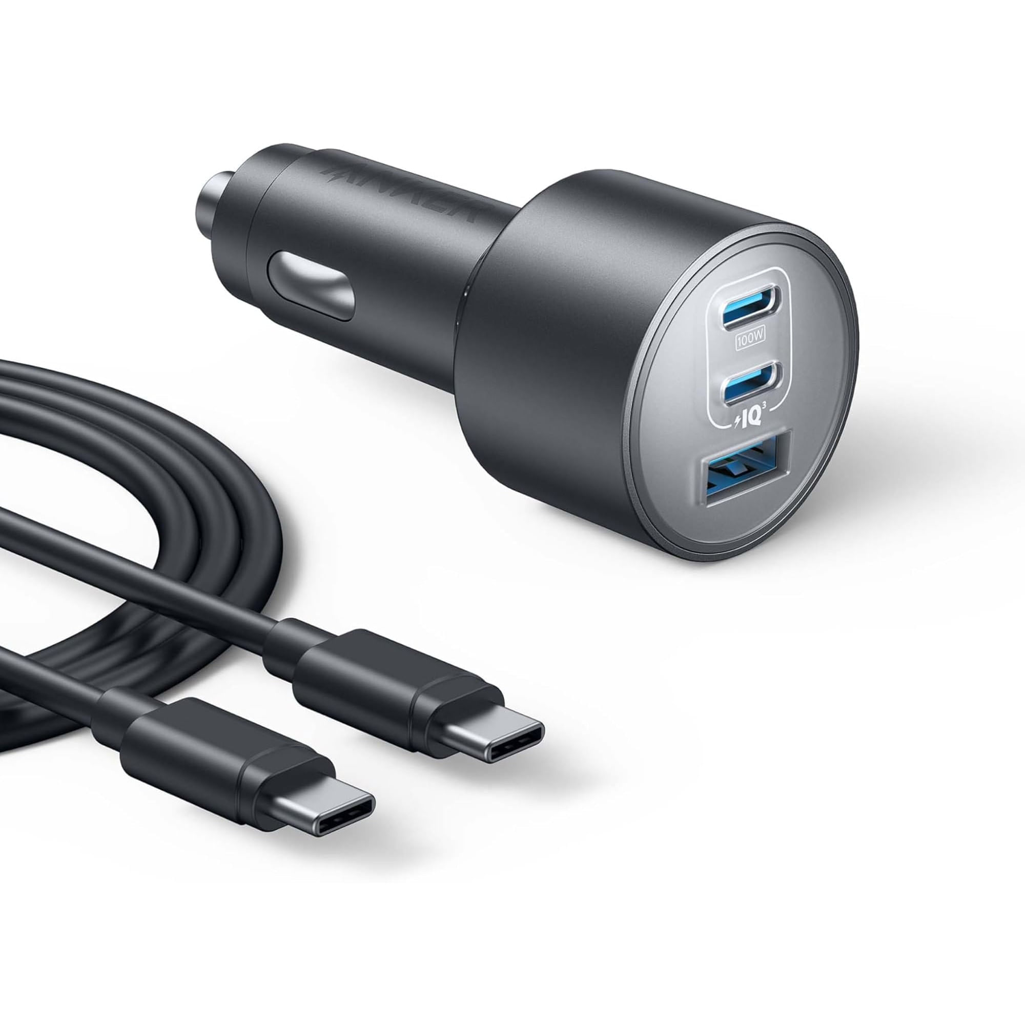 Cargador Auto Anker A2737 167.5w 3 Puertos Usb C A