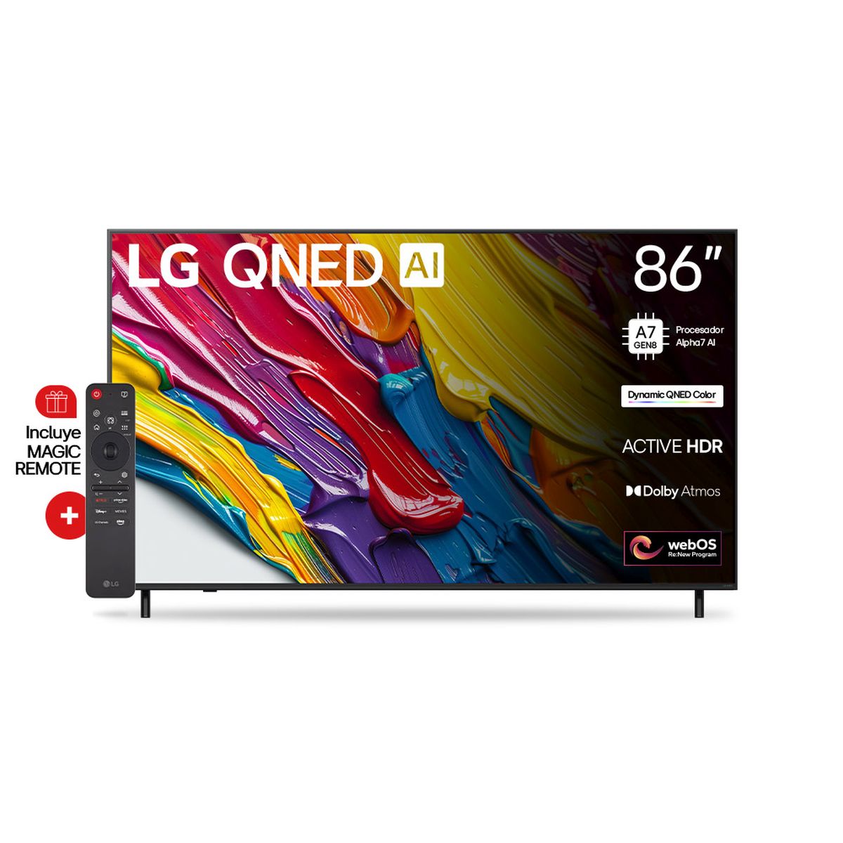 Smart Tv LG 86 Qned82asg Uhd 4k Hdr Bt Webos
