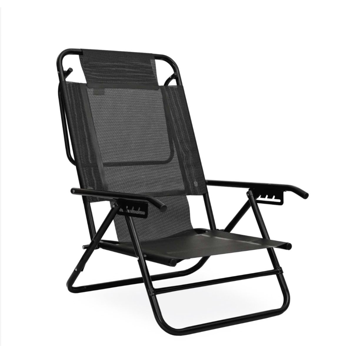 Reposera Descansar Playera Alum. 5pos Coversol Neg