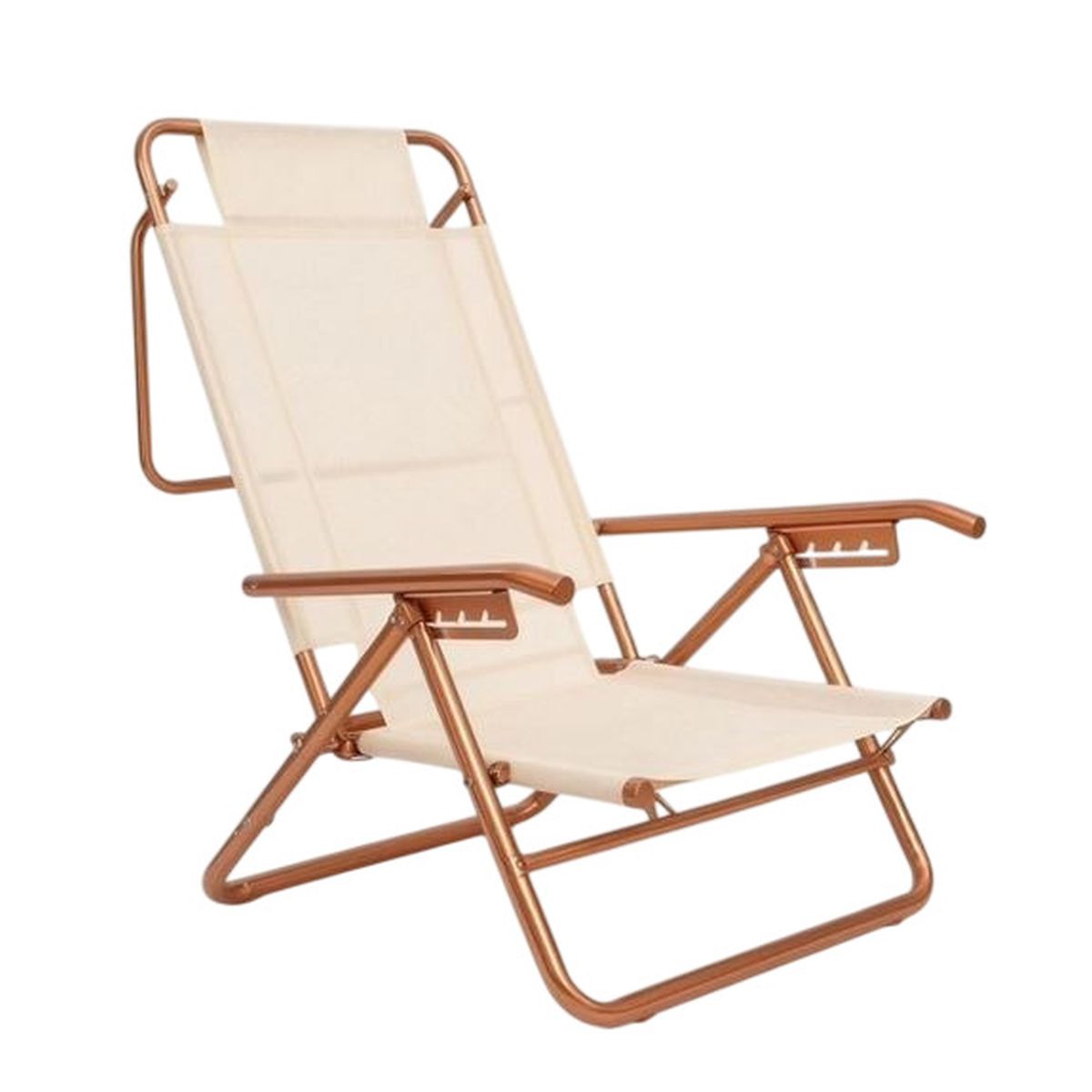 Reposera Descansar Playera Alum.5pos Cobre Coversol