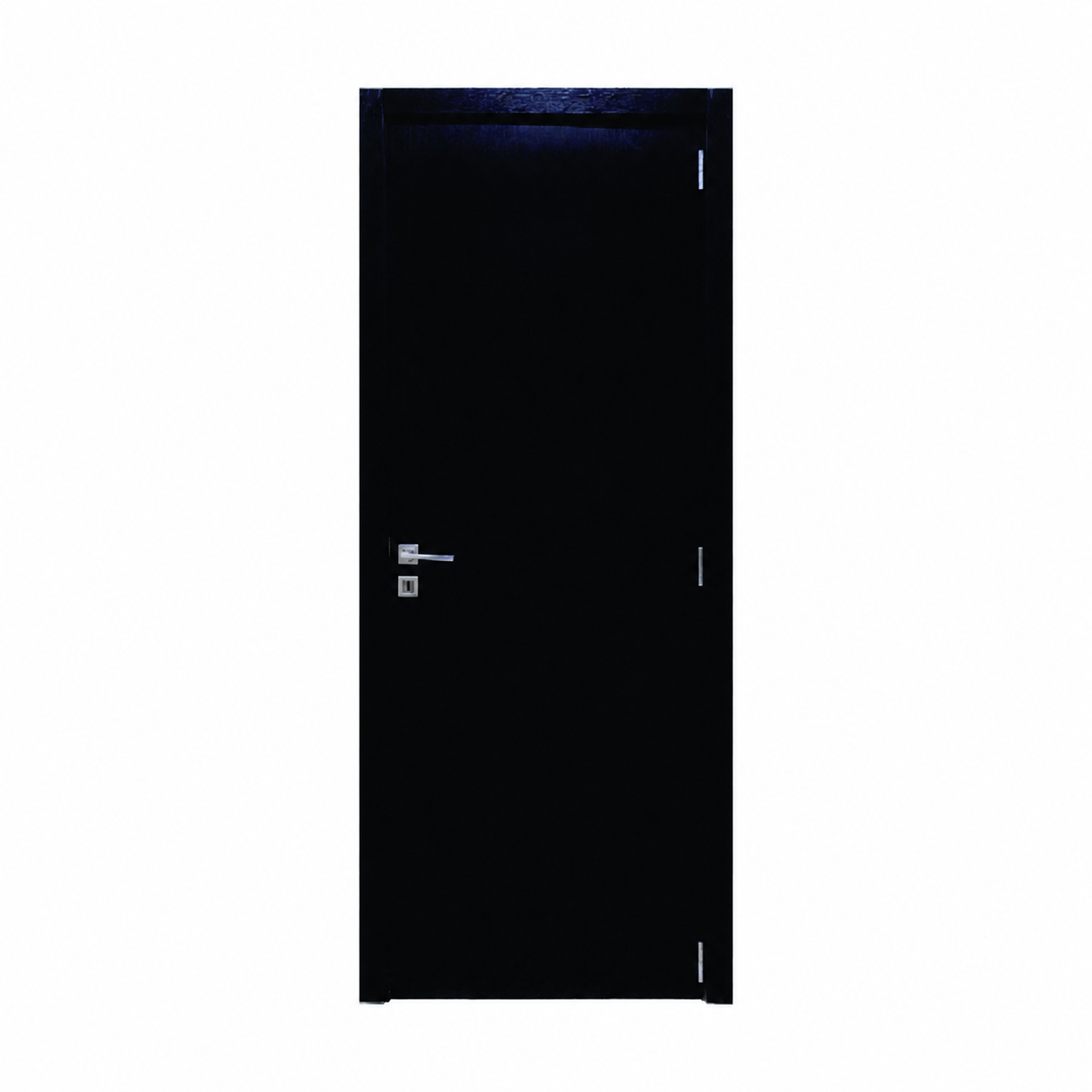 Puerta Interior Elite Ébano PVC 80/14 M/Madera GROMANTI