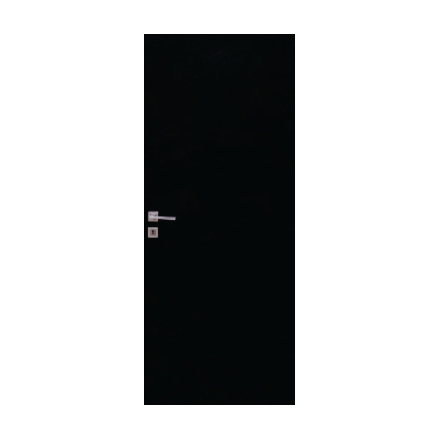Puerta Interior Selecta Ébano PVC 80/10 M/Chapa 22 GROMANTI