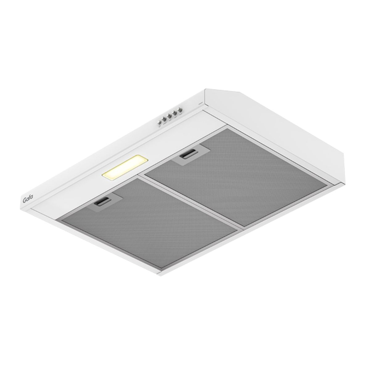 Purificador Gafa Dg6sw 60cm Blanco 3vel 103w