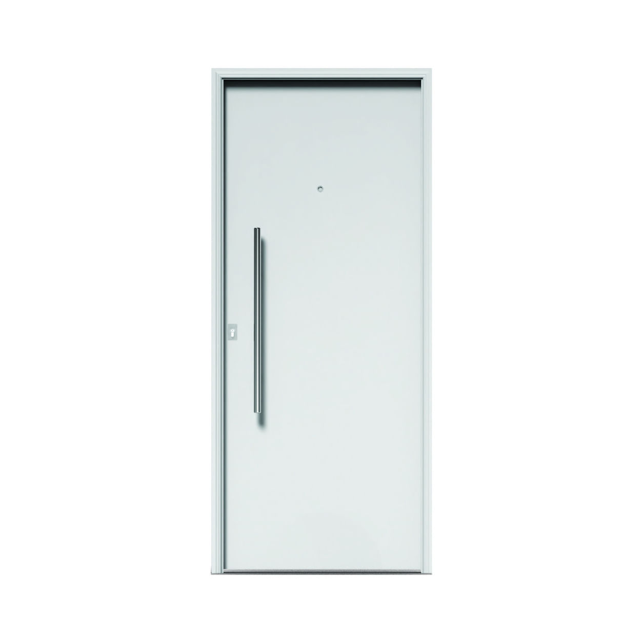 Puerta Exterior 49 Lisa c/Barral Antibarreta Blanco Antártida 80x200