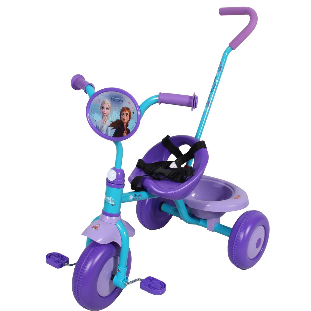 Triciclo Con Canasto Y Cinturon Frozen