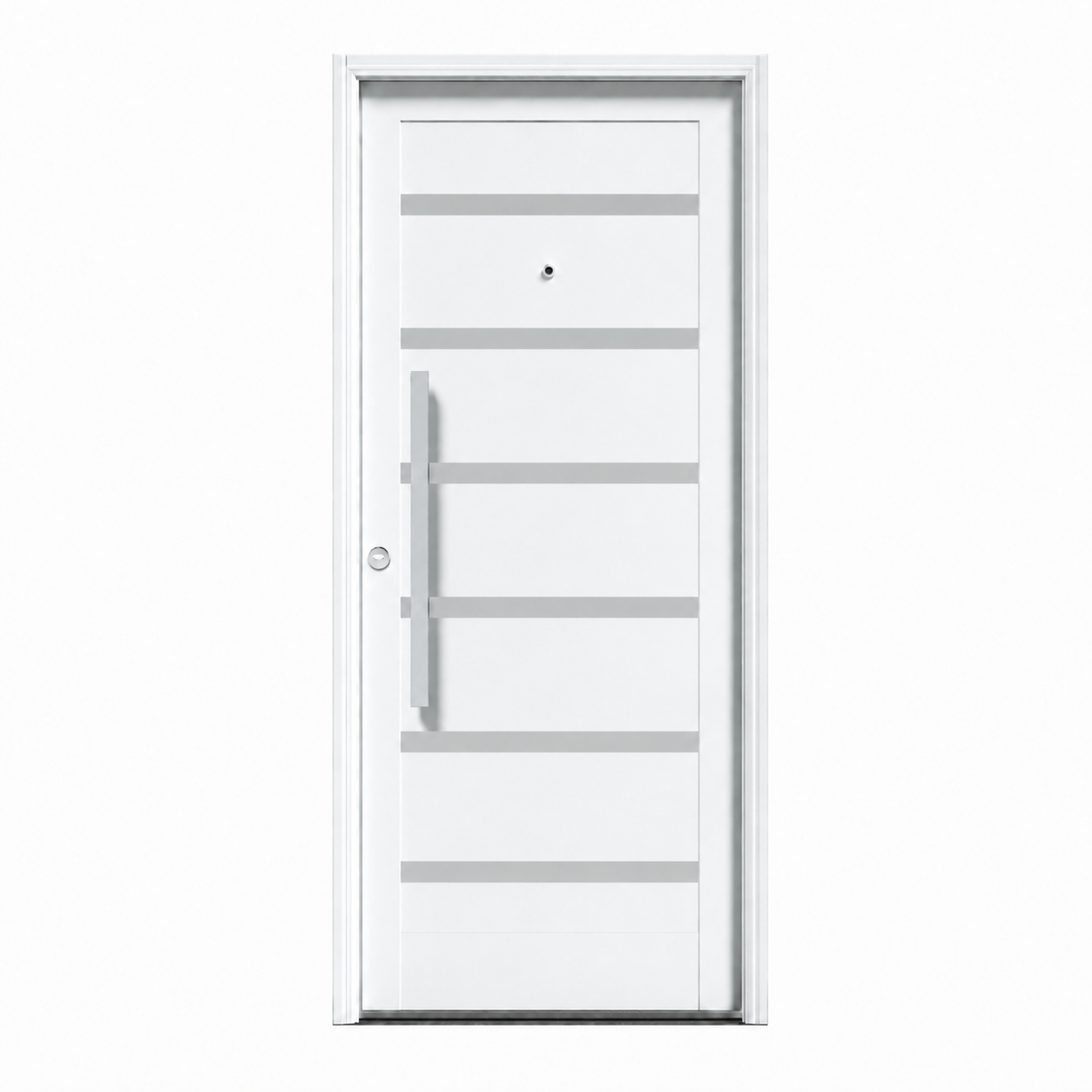 Puerta Exterior 25 Verona c/Barral Antibarreta Blanca 80x200