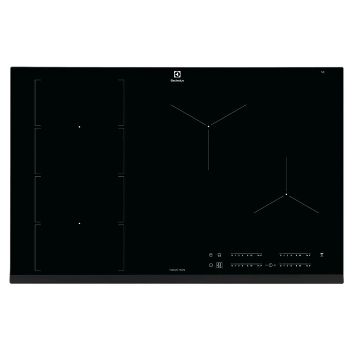 Anafe Electrolux Inducción 80cm Ie8fb 6h Gris